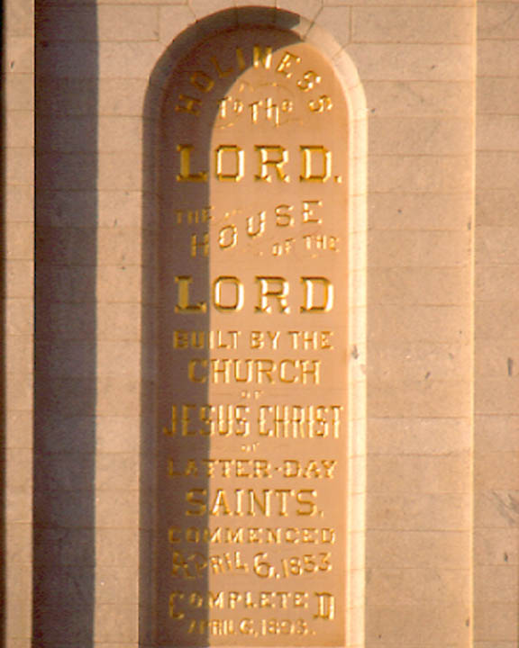  Salt Lake Mormon Temple